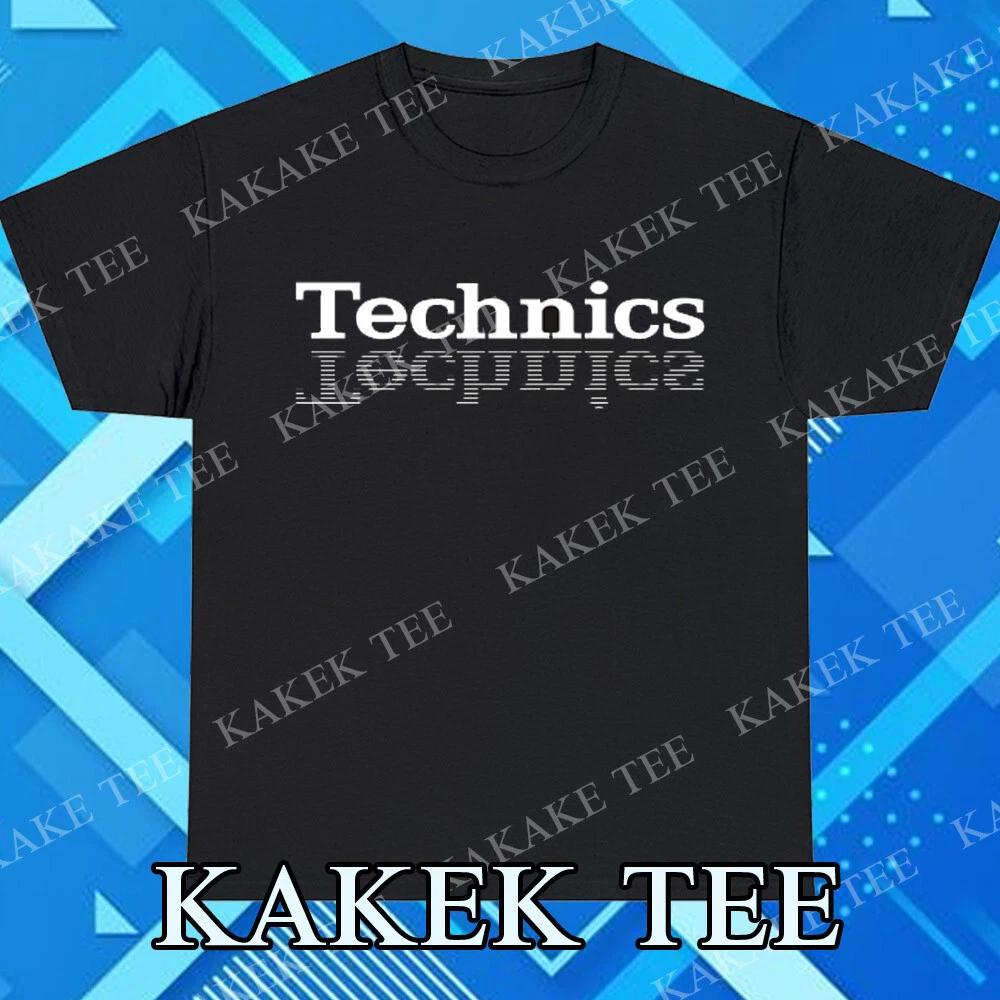 New Technics Audio Music Logo T-Shirt Funny Size S to 5XL XS
