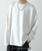 Improves Men's Ponte Dolman Long Sleeve T-Shirt, 50419, Black/Off White