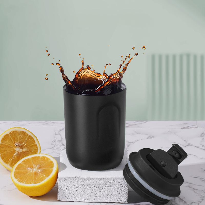TIPOTIPO- 316 stainless steel insulated cup, portable outdoor coffee cup, high-value student water cup, direct drinking cup