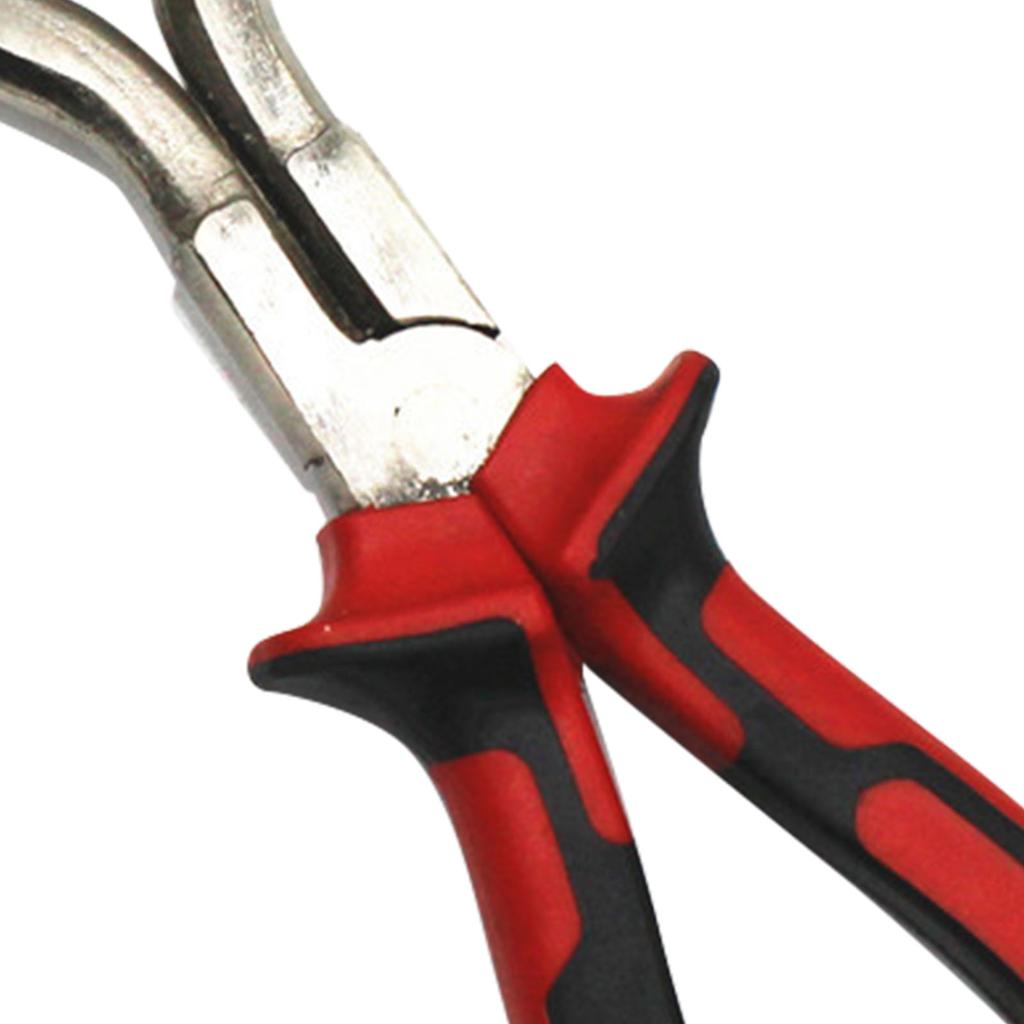 Fuel Line Pliers Steel Comfortable Rubber Handle Fuel Filter Quick Connector Removal Tool for Automo