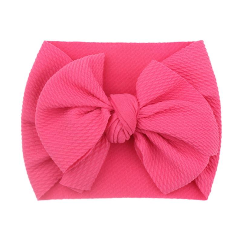 Creative Soft Children's Headband Cute Solid Color Bow Baby Hair Accessories Infant Multi-color Headgear