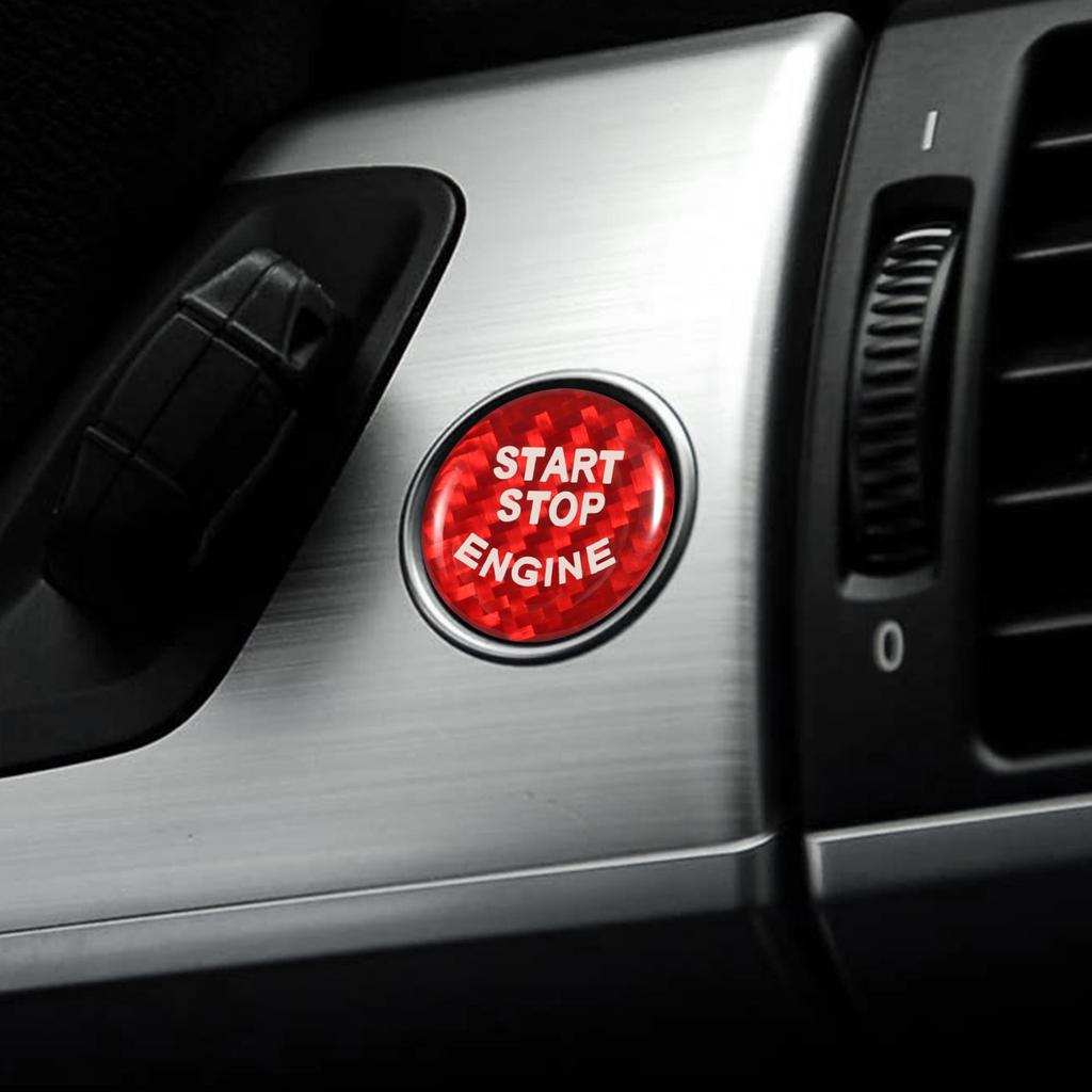 TOMALL Car Engine Start Button Cover Compatible with BMW X5