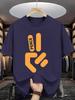 2026 Summer New Style Unisexs Pure Cotton TShirt Street Casual Fashion Soft and Comfortable Simple Letter Pattern Print