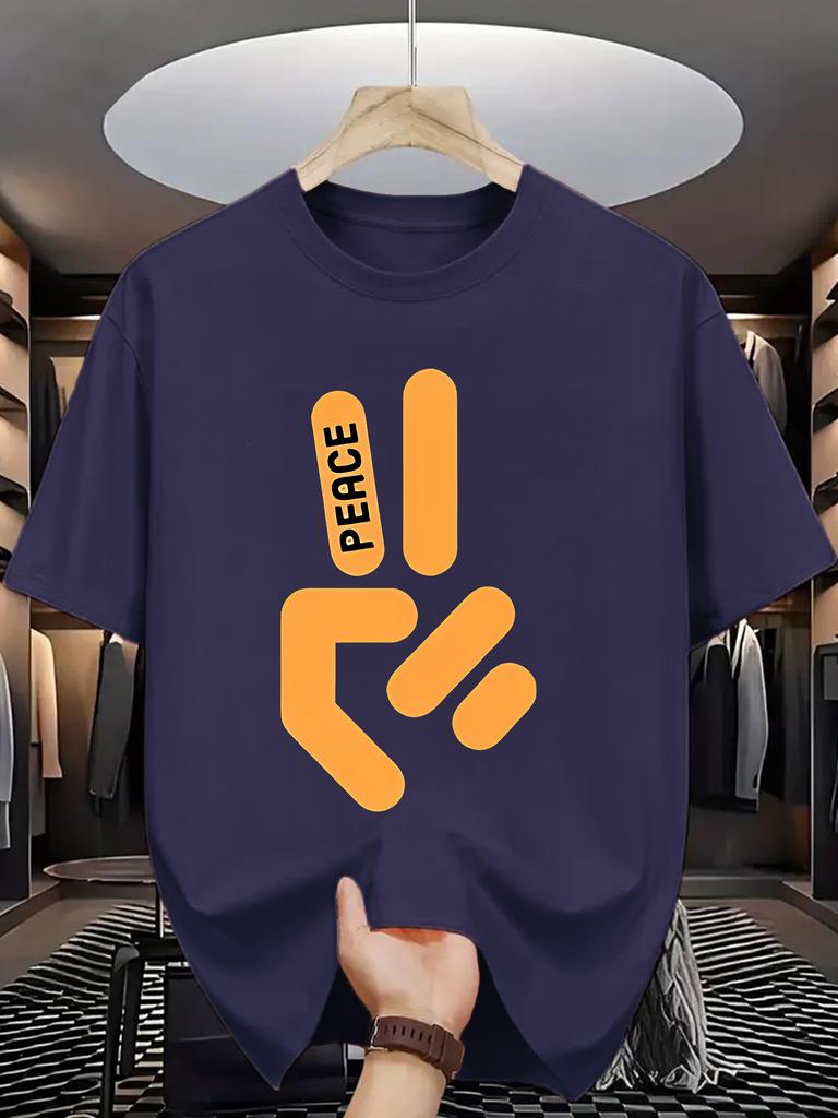 2026 Summer New Style Unisexs Pure Cotton TShirt Street Casual Fashion Soft and Comfortable Simple Letter Pattern Print