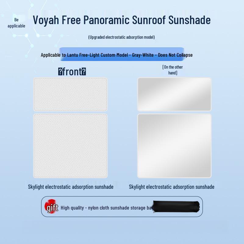 Lantu 23 Models Voyah Sky Window Sunshade: Heat Insulation, Privacy, and Sun Protection