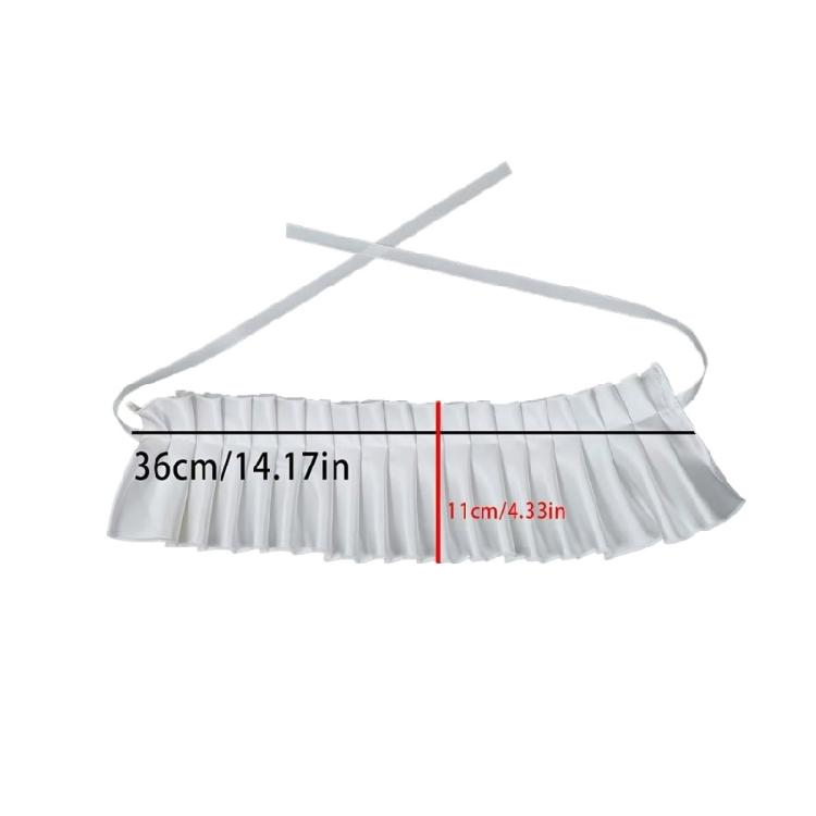 Breathable Tie Stylish Collar Replacement Durable Polyester Blend Day Night Styling