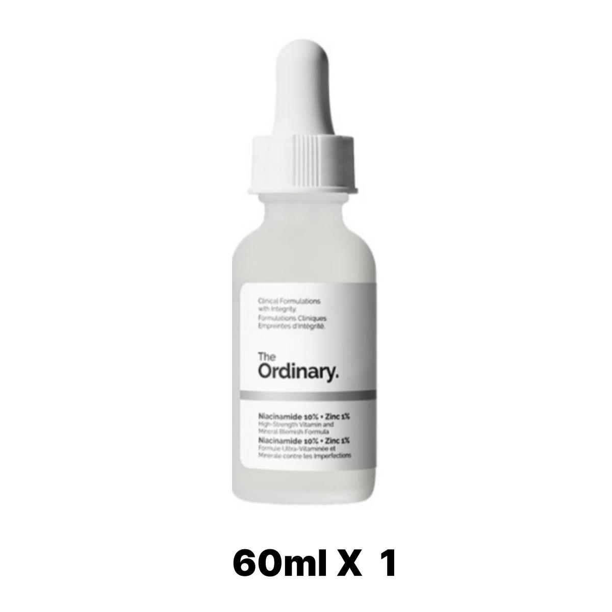 

[The Ordinary] Ніацинамід 10% + Цинк 1% Есенція 60мл /30мл 60ml X 1PCS