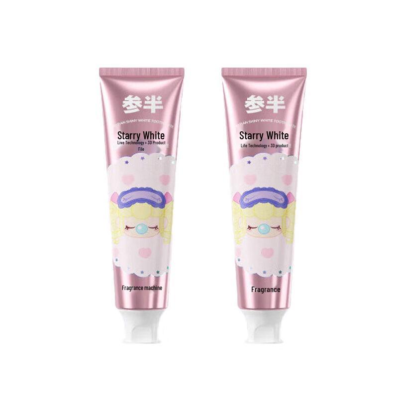 CANBANA Nanci Shark Peach Bubble Whitening Toothpaste
