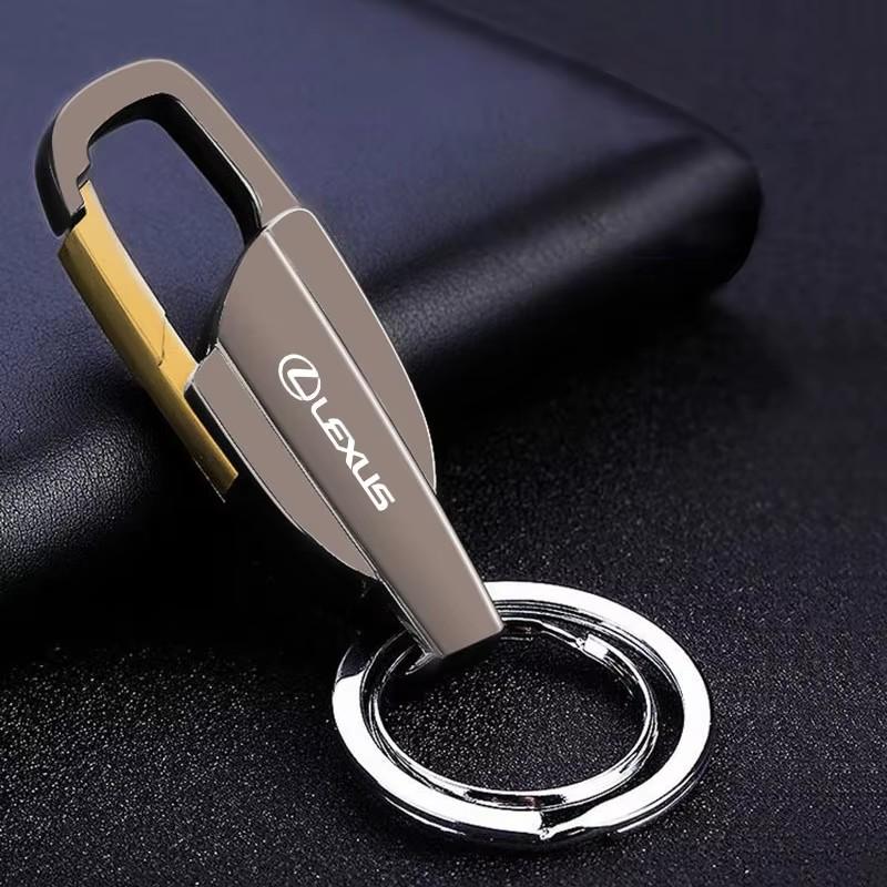 Zinc Alloy Key Ring Men Keychain Customize Logo For Lexus F SPORT ES RX NX LS UX LM LX GX LC RZ IS CT GS RC HS SC TX LBX IS300 R