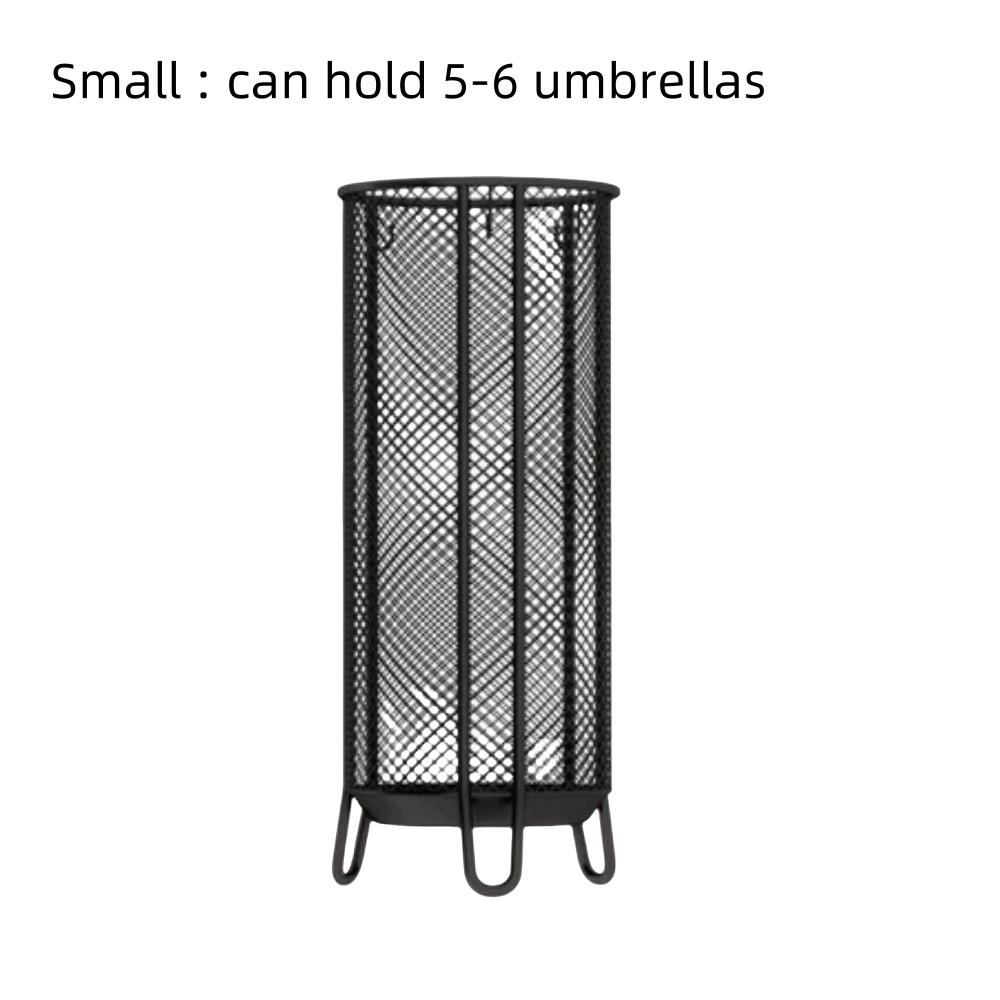 

Drainage Design Umbrella Holder Metal Storage Rack New Umbrella Barrel Home Entrance Small 50*20cm