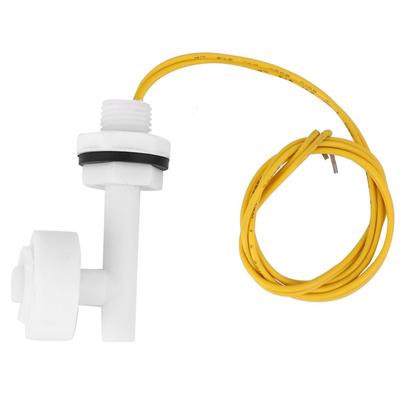 DC220V Water Level Sensor Side-mounted 50W Float Switch White PP High Sensitivity Liquid Level Controller Swimming Pool
