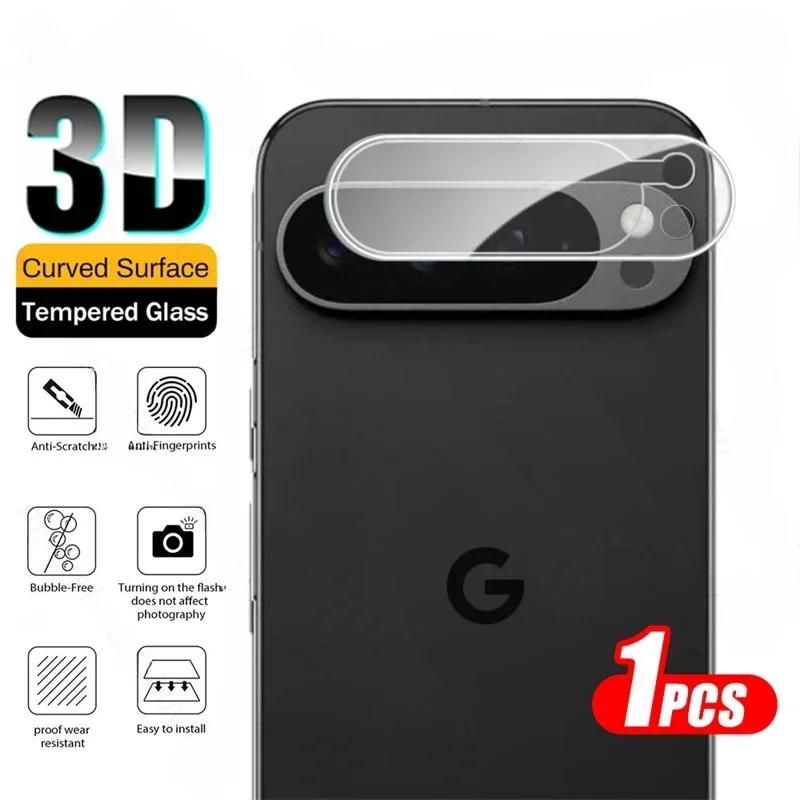 

1-3PCS HD Full Coverage Camera Protect Film For Google Pixel 9 8 A Pro XL 3D Anti-Scratch Tempered Glass Lens Phone Accessorios Google Pixel8&Tempered glass