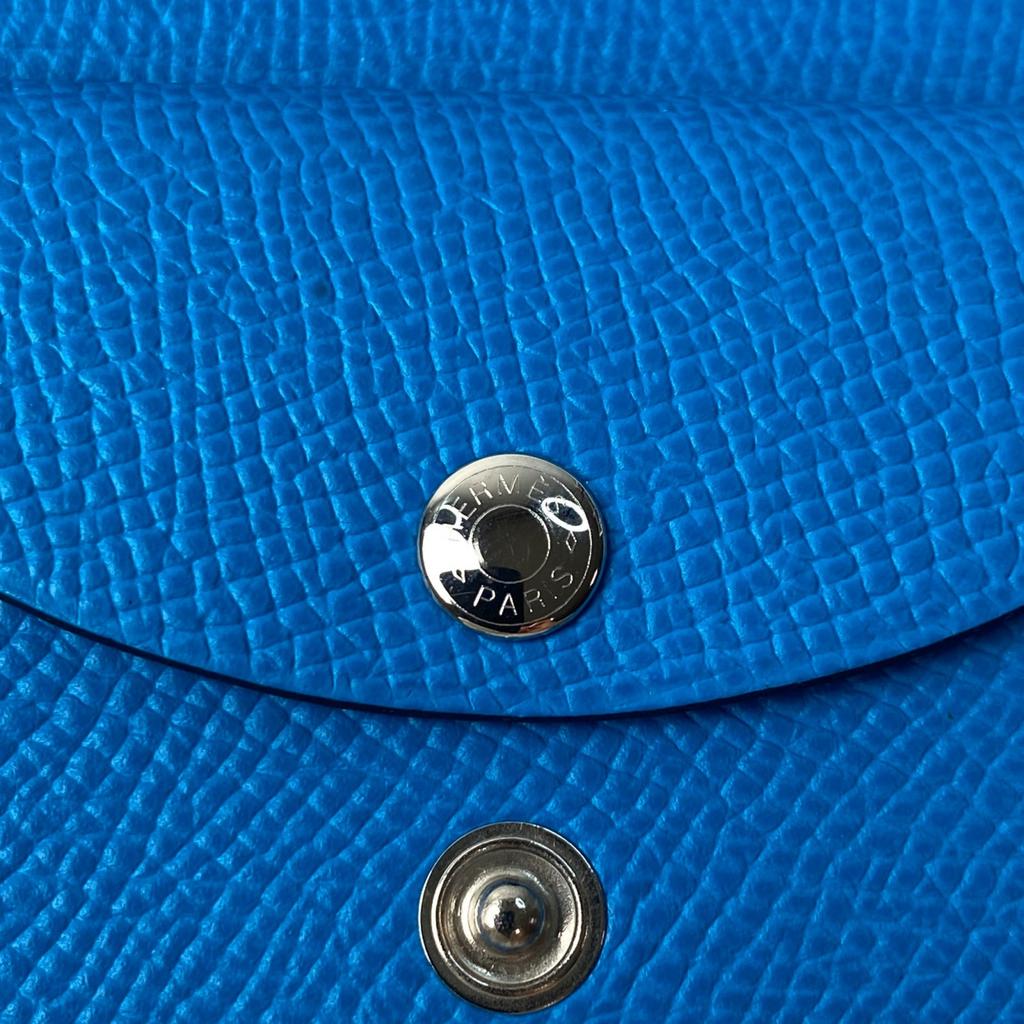 Used HERMESCoin Case Blue Women
