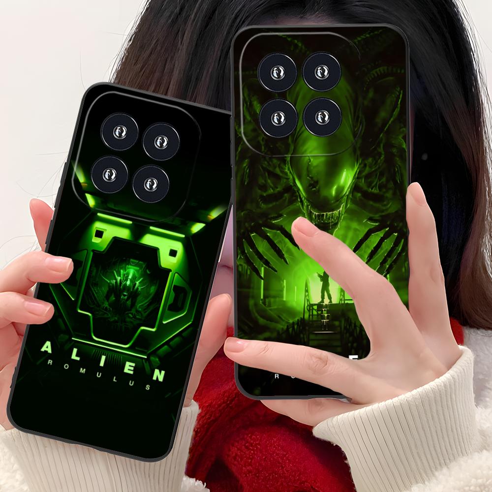 Alien Romulus Handyhülle für Xiaomi 15 14 13 12 Mi 11 T Ultra Lite Pro S X 5G Bunte Druckabdeckung Luxuriös Hübsch