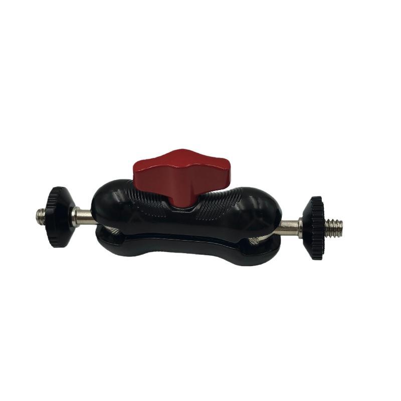 Double Ball Head Articulating Magic Arm With 1/4'' Screw Extend Mount For Monitor Camera Light Mic Photopraphy Accessories
