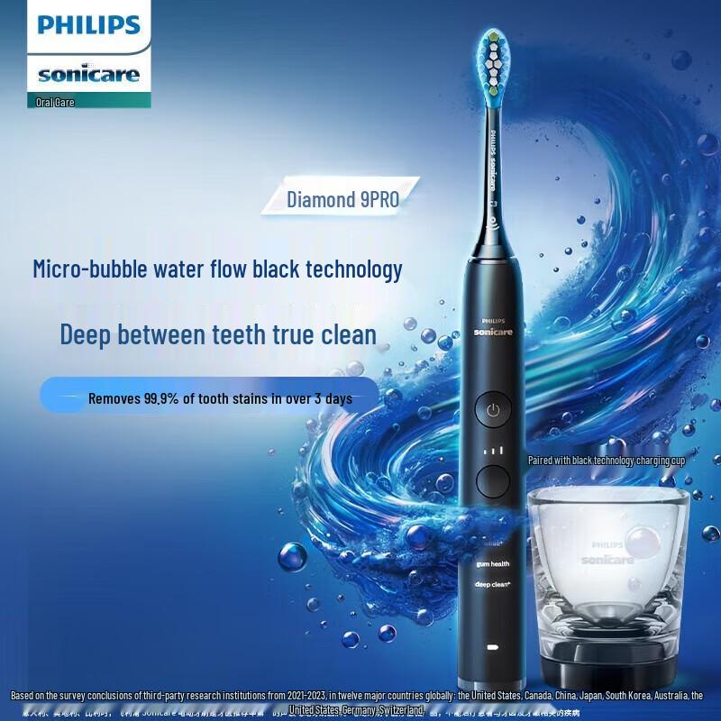 

Philips DiamondClean 9 Series Pro Sonic Electric Toothbrush