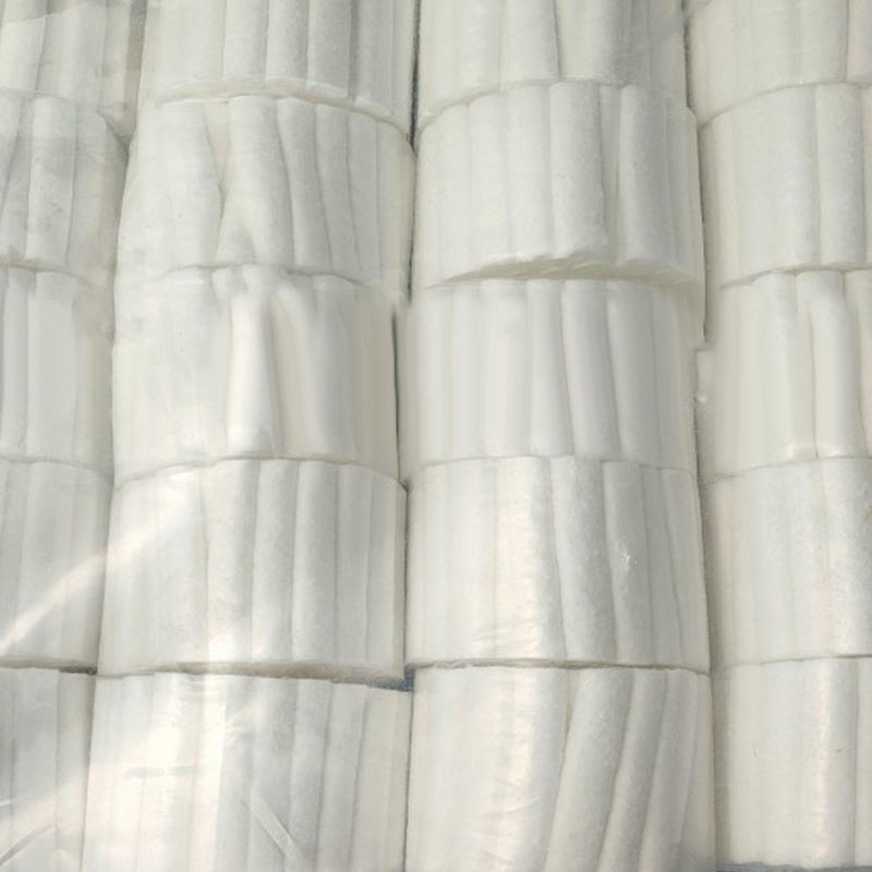 High Absorbent Dental Hemostatic Cotton Roll 1.0*3.8Cm Dental Cotton Roll Absorbent Cotton Roll Moisture Proof Cotton Roll