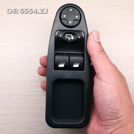 Front Electric Power Window Switch For Peugeot Expert Citroen Dispatch 6554.ZJ