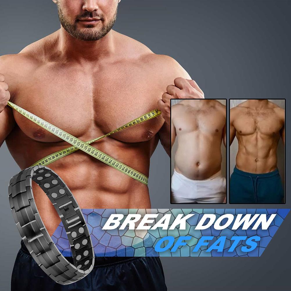 Magnetický náramek Náramek pro energetickou rovnováhu Dárek pro muže Manžela Tatínka Přítele