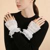 Costume Accessory Fake Sleeves Cuffs Comfortable Lace Cuff Fashion Fake Cuff  Daily Accessory