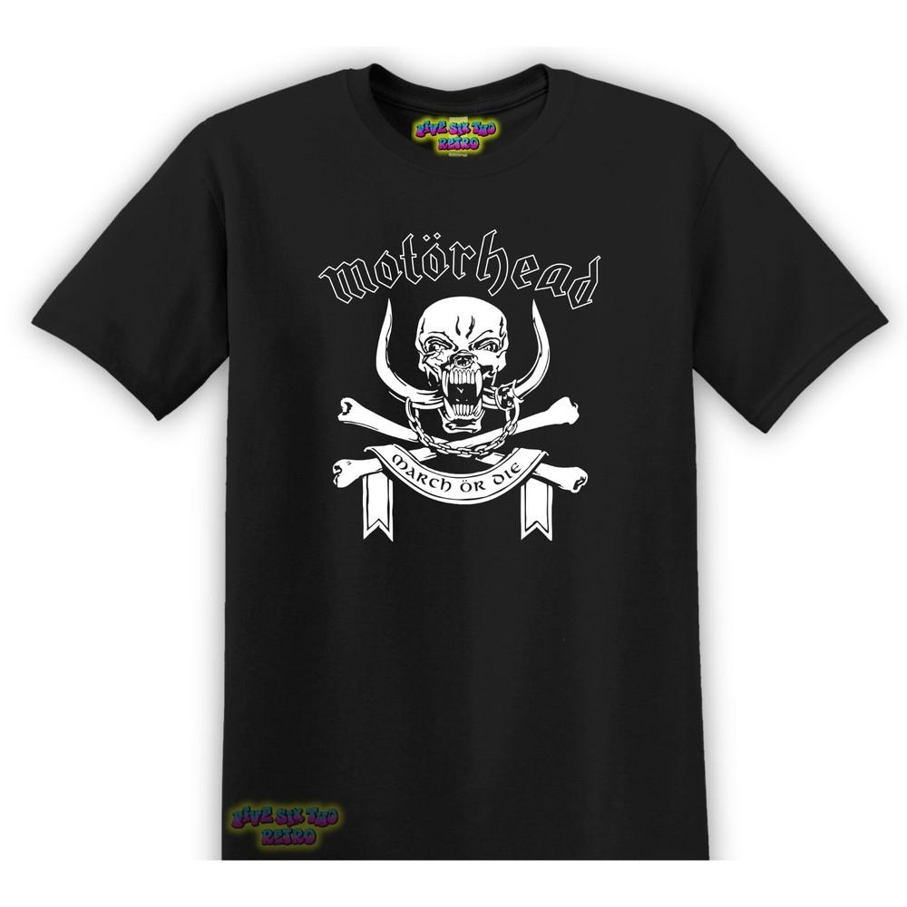 MOTORHEAD March or Die Metal Band TShirt Black S3XL Unisex T-Shirt M