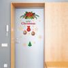 1pc Christmas Garland Wall Stickers Snowflake Tree Removable Vinyl Decals Door/Wall Decor Home Party Holiday Kids Room Festive