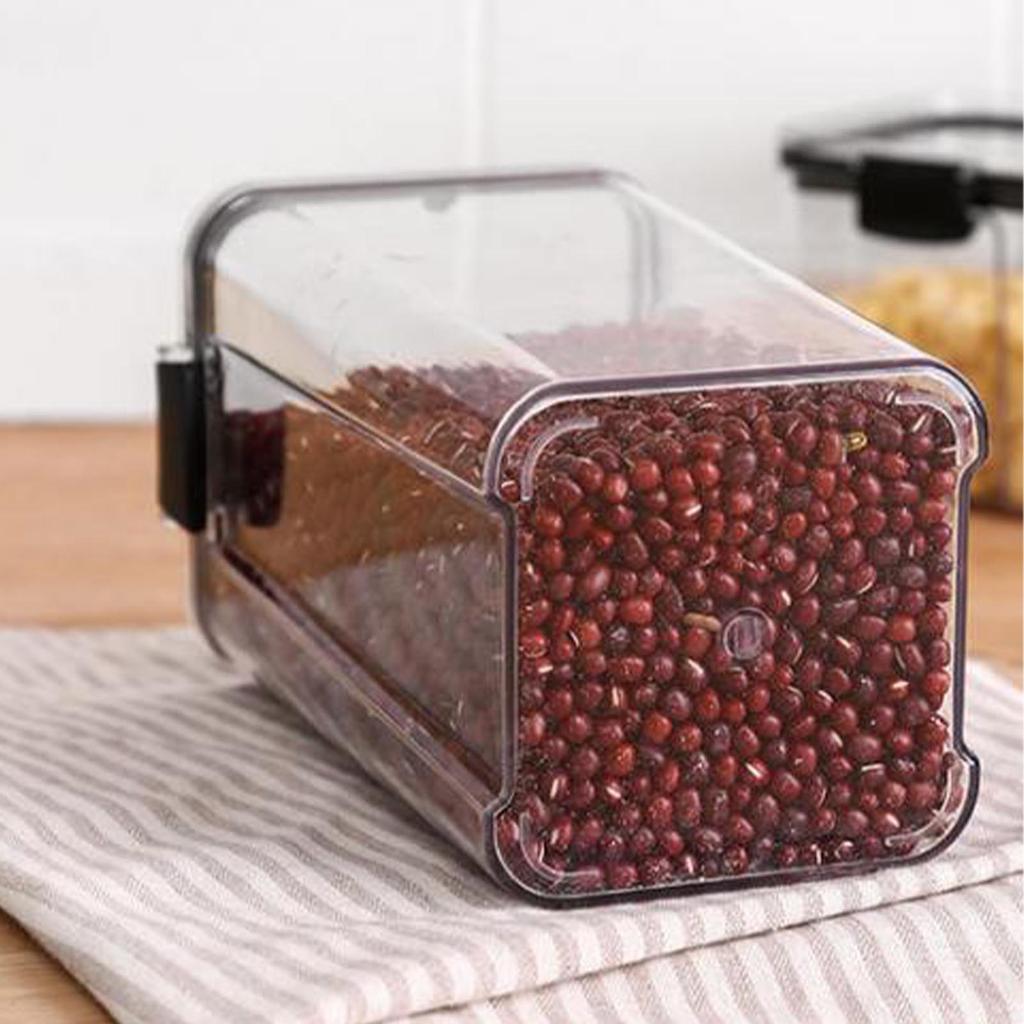 Food Storage Container Lunch Case Portable Sled Preservation Box Transparent for Students