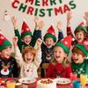 6/48Pcs Christmas Slap Bracelets Fidget Toys Santa Claus Snowman Xmas Snap Wristbands For Kids Classroom Prizes Xmas Gifts