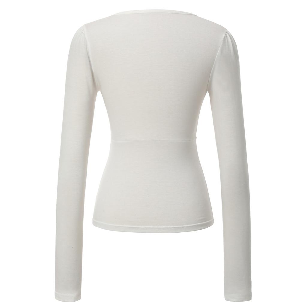 Kakipointeu Puff Long Sleeve (Ivory)