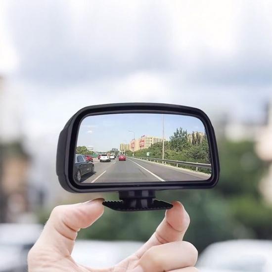 Car 360° Wide Angle Blind Spot Mirror Safety Auxiliary Rear View Convex Mirror