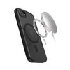Crong Hybrid Frost Mag Cover - Etui Iphone 16E Magsafe (Czarny)