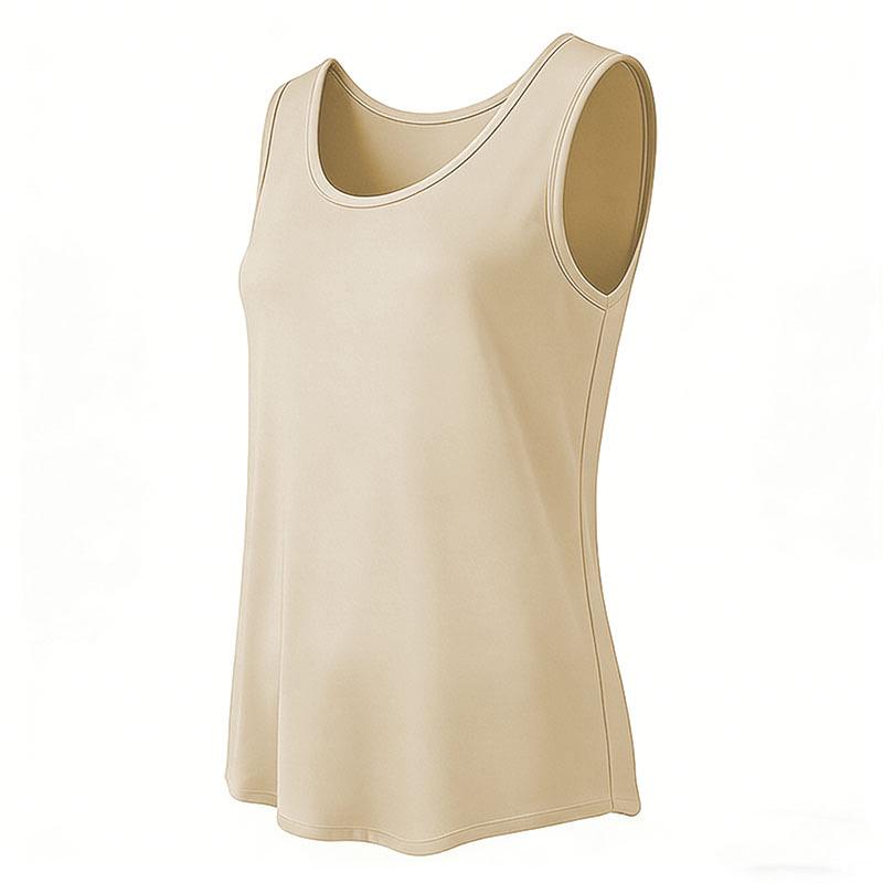 Maternity Celebrity Style Solid Color Camisole: Loose, Multi-Color, Belly-Covering, Non-Revealing Inner Vest for Pregnant Mothers.