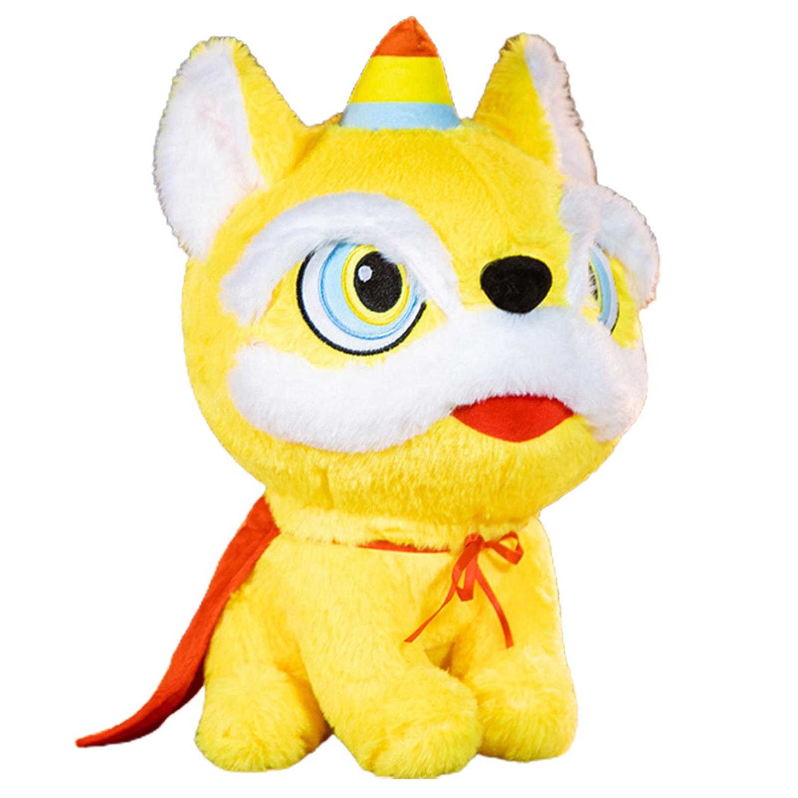 

2026 New Year Tiger Shape Plush Doll Soft Stuffed Toy Car Home Decorative Ornament Birthday Gift