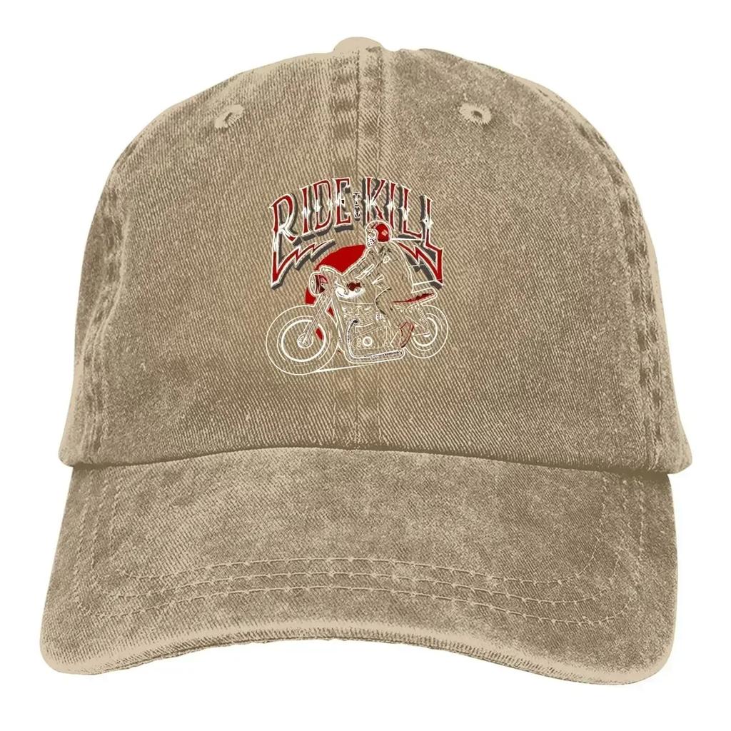 Ride To Kill Baseball Cap Unisex Hats Women Visor Protection Snapback Scary Horror Lover Caps