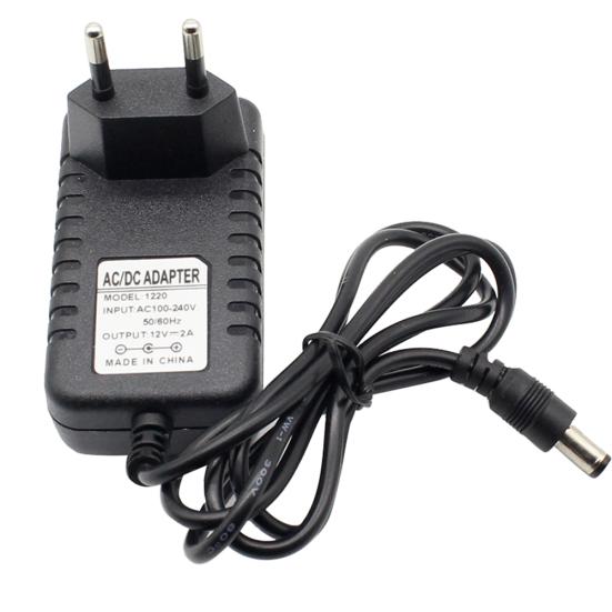 DC12V 2A AC100V-240V Converter Wall Charger Adapter Power Supply US/UK/EU Plug