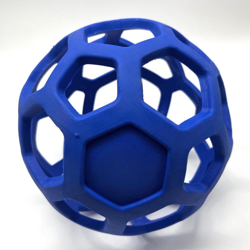 Interaktivní dutý míček z TPR gumy pro psy - Odolný proti skusu a šetrný k prořezávání zubů