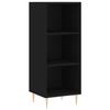 VidaXL Black Buffet 34.5x32.5x90 Cm Engineered Wood 828717