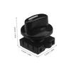 TOYMYTOY 4 Position 3-Speed Leigh Switch, Rotary Knob, Easy Operation, Fan and Heater Compatible,