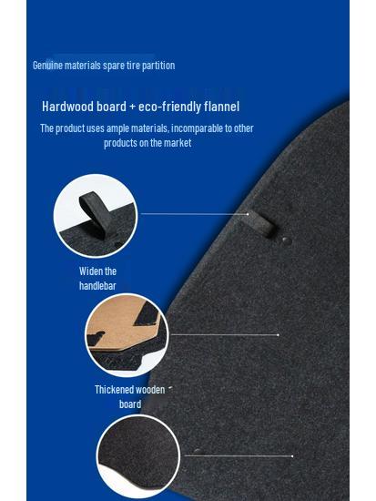 Kia Sportage/KX5 Trunk Spare Tire Cover & Luggage Mat