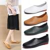 Women's Flat Shoes Handmade Women Shoes 2025  Spring/autumn New Vintage Slip On Loafers Plus Size Female Shoes