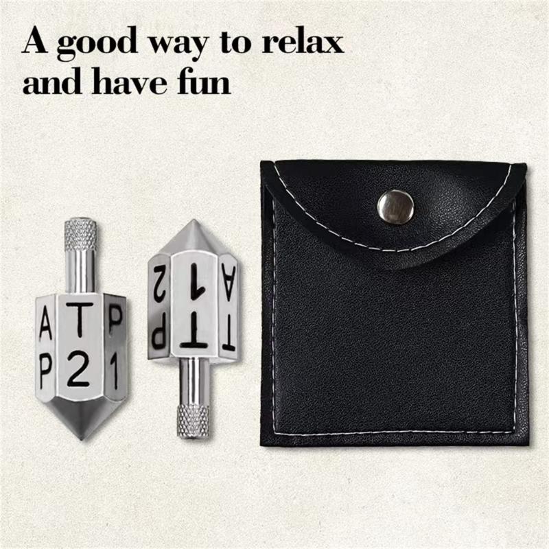 1 stuk Put and Take Spinner Spel Draait Dobbelstenen 6 Zijden Roterende Dobbelstenen Gokken Tol Dobbelstenen Type Spel Kinderen Volwassenen Feestspel