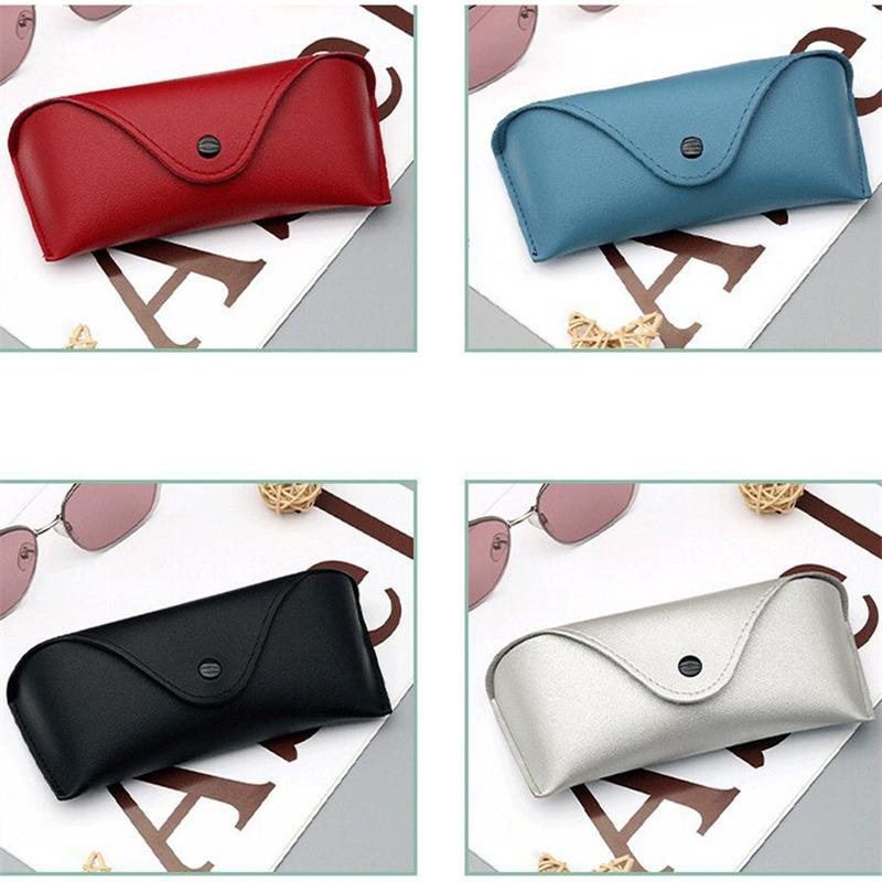Fashion Leather Soft Sunglasses Case For Men Women Luxury Designer Glasses Box Bag Hard Protector Eyeglasses Accessories