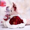 Linabelle Stella Lou Clothes, Universal Dress-Up Costume, Christmas, Doll Clothes Not Included, Size Small, Cute Plush Clothes, Special Cute Stella