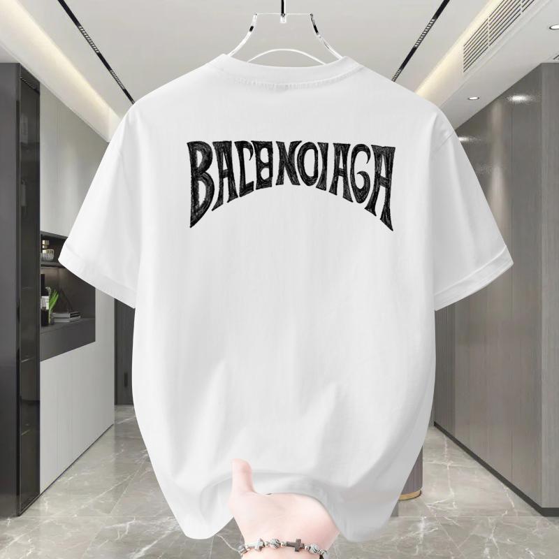 2024 Letné Unisex Krátkorukávové Tričko Unisex 100% Bavlna Potlačené Tričko Trendy Značka Neformálna Móda Tričko pre Pár