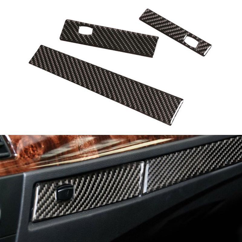 

Стайлинг автомобиля из настоящего углеродного волокна, внутренний центр управления, держатель для стакана с водой, накладка на панель для BMW 5 серии E60 E61