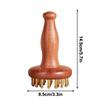 Tragbares Messing Holz Gua Sha Massagegerät Kopf Hals Bein Körper Meridian Massagegerät Lymphatisches Muskel Relief Schmerz Tiefengewebe Massage
