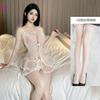 Sexy Lingerie Stepmom Skirt Small Chest Bed Onesie Women's Pure Desire Wind Lace Transparent Pajamas Passionate Temptation
