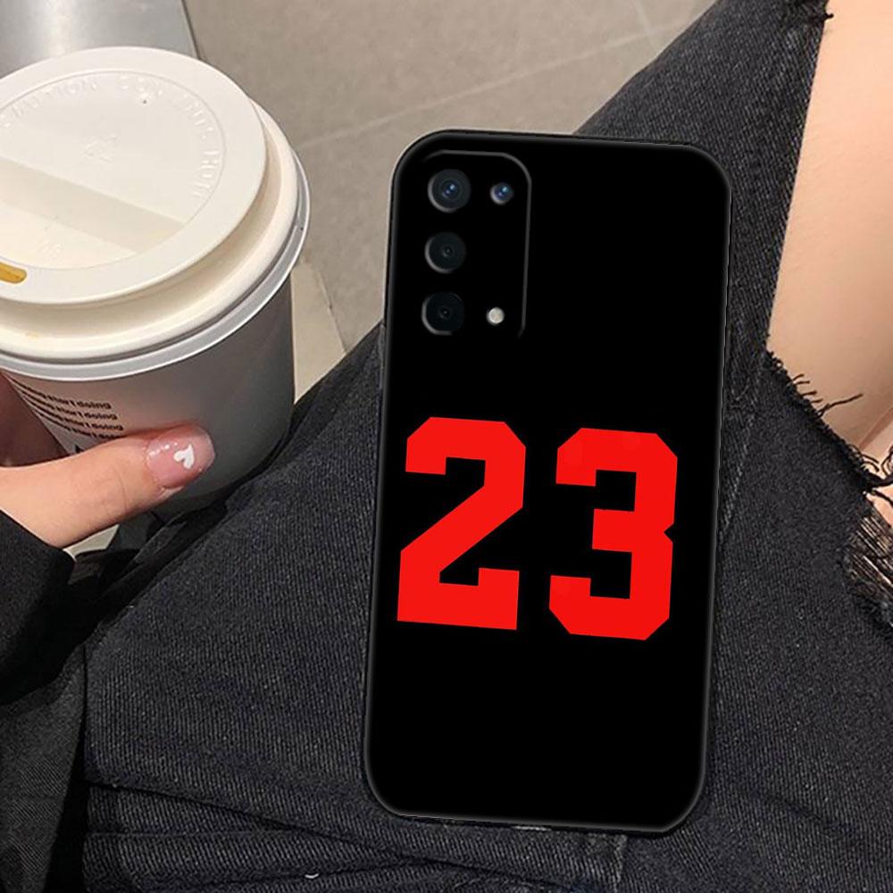 Basketball Number 23 Phone Case For OPPO F31 A5X A6X A5 A6 A17 A16 A38 A53 A54 A55 A57 A58 A60 A74 A78 A92 A93 A94 A72 A98 Cover