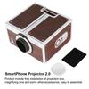 Portable DIY Projector, Projector, for Mobile Phone Home Theater Smart Phone Cinema