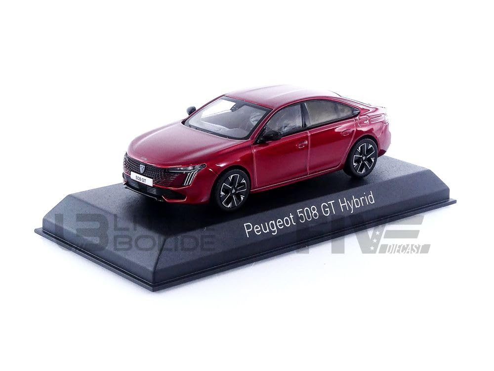 NOREV B Peugeot 508 GT Hybrid 23 Elixirrot 475831 1/43